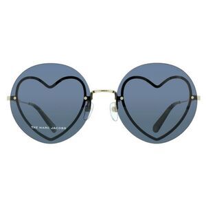 NWOT Marc Jacobs Aviator Sunglasses Navy Blue MARC-138-S Unisex Marc Jacobs Sunglasses Marc-138-S T7Y main image 4